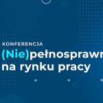 Zdjęcie z logiem Centrum Wsparcia oraz napisem Dzień Otwarty Centrum wsparcia Osób z Niepełnosprawnościami 9 maja 2024 r.